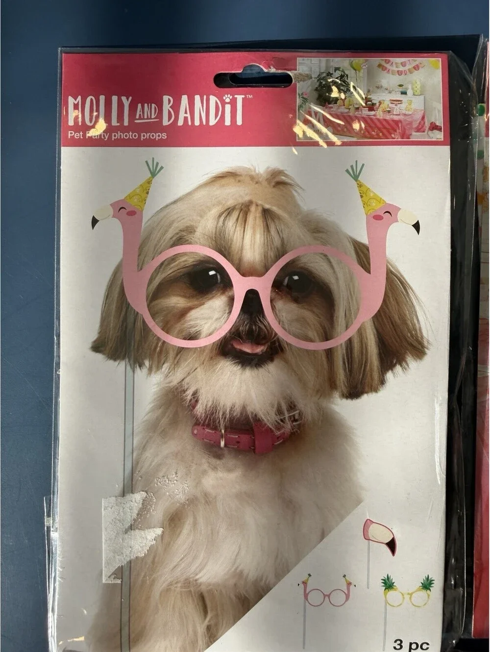 Molly & Bandit Pet Party Supplies Set Of 4 New